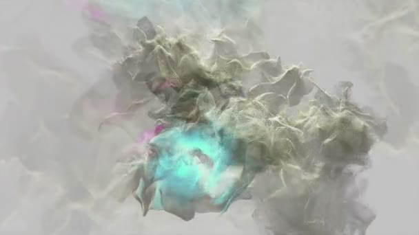 美丽的粒子动画 — 图库视频影像
