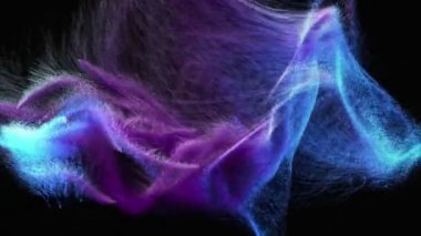 Güzel parçacıklar, sorunsuz döngü.