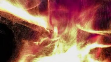 Güzel parçacıklar, sorunsuz döngü.