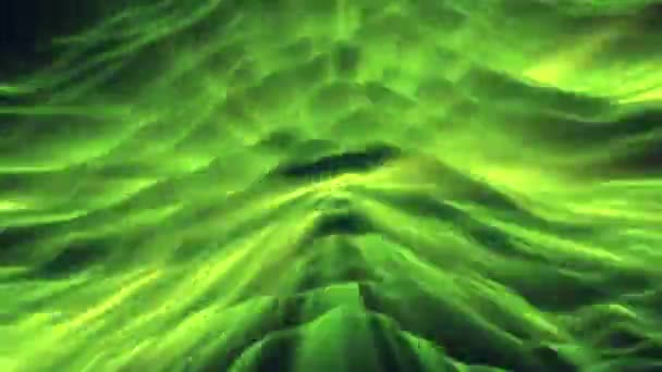 Lignes abstraites en mouvement, boucle transparente 