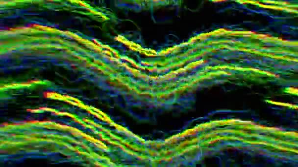 Raíces abstractas moviéndose — Vídeo de stock