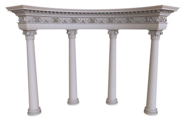 taş colonnade 3D render