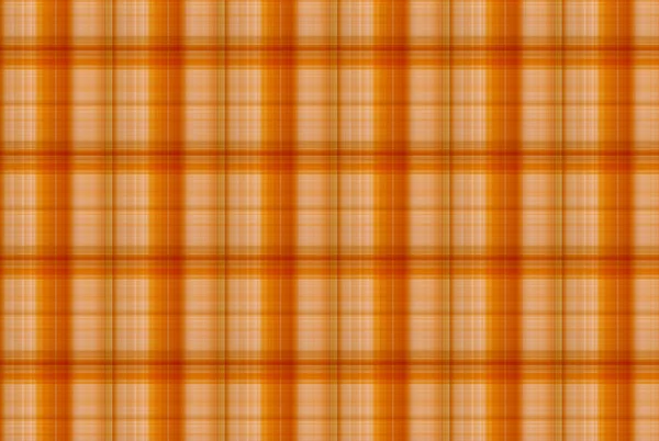 Modèle orange tartan - Table à carreaux — Photo