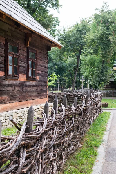 Bukarest Rumänien September 2017 Authentische Bauernhöfe Und Häuser Aus Ganz — Stockfoto