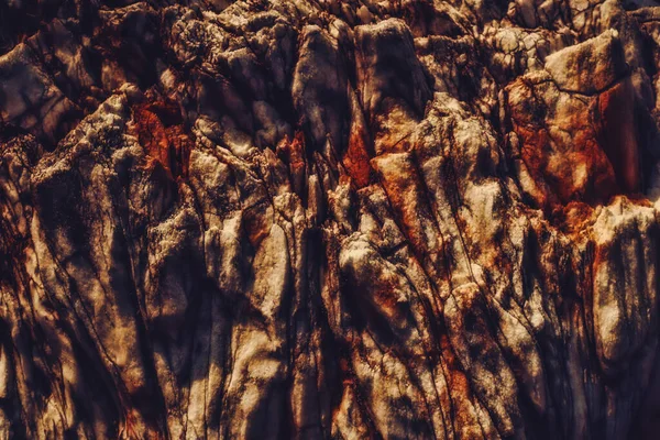 Λευκός Φυσικός Βράχος Πορτοκαλί Βούλες Διακόσμηση Για Ταπετσαρία Επιφάνειας Εργασίας — Φωτογραφία Αρχείου