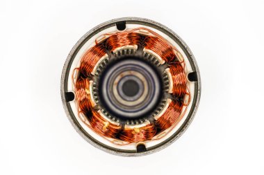 Kurma bobinli elektrik motor dengeleyicisi