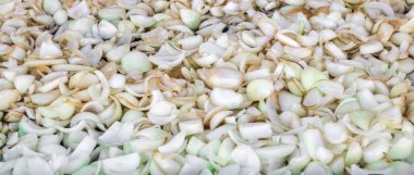 Kızartma tavasında soğan