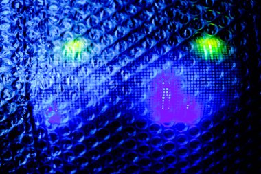 soyut arkaplan bir Shee aracılığıyla renkli bir resimle oluşturuldu