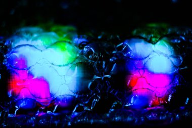 soyut arkaplan bir Shee aracılığıyla renkli bir resimle oluşturuldu