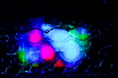 soyut arkaplan bir Shee aracılığıyla renkli bir resimle oluşturuldu