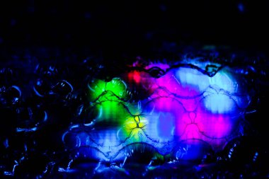 soyut arkaplan bir Shee aracılığıyla renkli bir resimle oluşturuldu