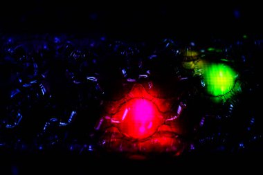 soyut arkaplan bir Shee aracılığıyla renkli bir resimle oluşturuldu