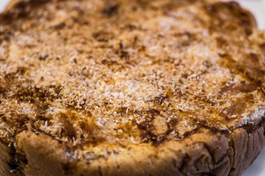 Hindistan cevizli ev yapımı kek.