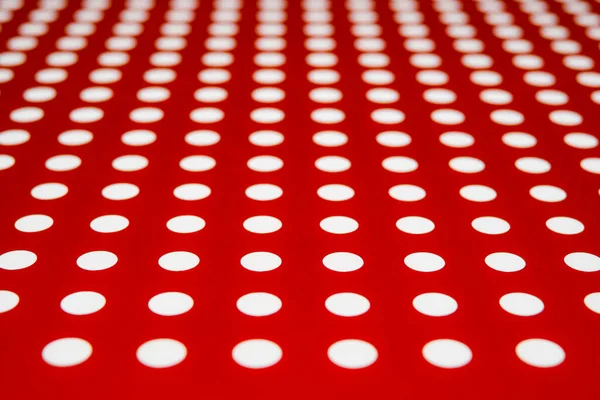 White Dots Red Background — Stock Photo, Image