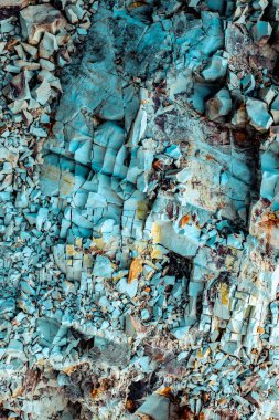 yeşil doğal kaya dokusu, yakın görüş