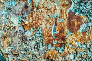 yeşil doğal kaya dokusu, yakın görüş