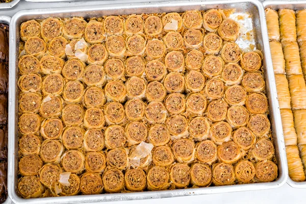 Бирманская Пахлава Турецкий Десерт Сладкий — стоковое фото
