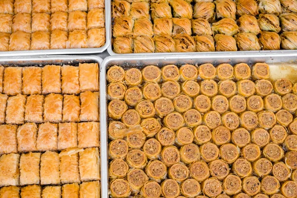 Бирманская Пахлава Турецкий Десерт Сладкий — стоковое фото