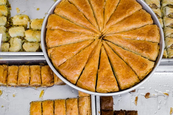 Barma Baklava Turecký Dezert Sladký — Stock fotografie