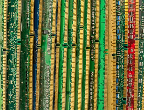 Módulo Memória Computador Ddr Sdram — Fotografia de Stock