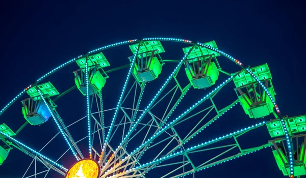 Ferris Roue Dans Nuit — Photo