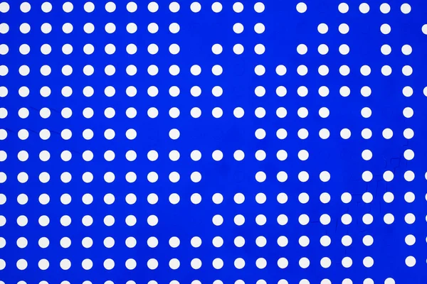 Białe Kształty Geometryczne Niebieskim Tle — Zdjęcie stockowe