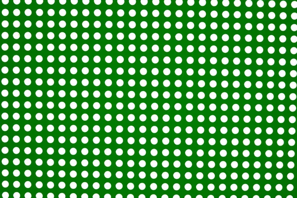 Vita Prickar Grön Bakgrund — Stockfoto