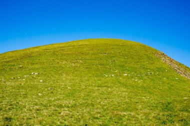 Fagaras Romen dağlarından güzel manzara, Suru zirvesi.