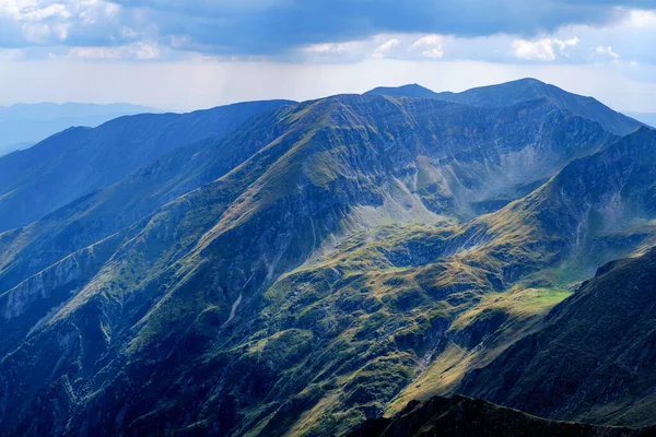 Сонячний День Румунських Горах Фагарас Округ Сібіу — стокове фото