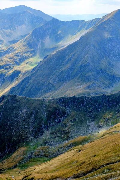 Sonniger Tag Den Rumänischen Bergen Fagaras Sibiu County — Stockfoto