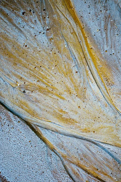 Abstraktní Barevná Písková Textura Dole Kaolin — Stock fotografie