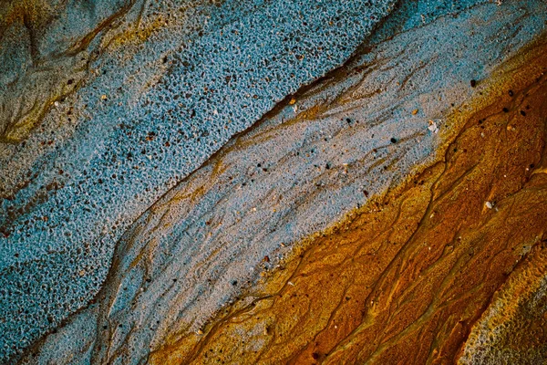 Texture Sabbia Colore Astratto Alla Miniera Caolino — Foto Stock