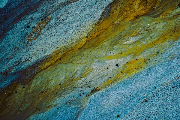 Kaolin Madeninde Soyut Renk Kum Dokusu — Stok fotoğraf