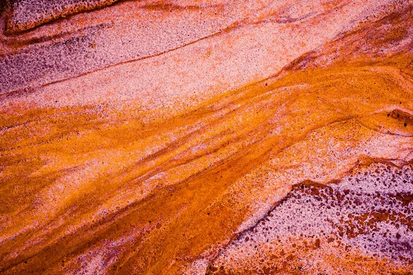 Αφηρημένη Υφή Άμμου Χρώμα Στο Ορυχείο Καολίνη — Φωτογραφία Αρχείου