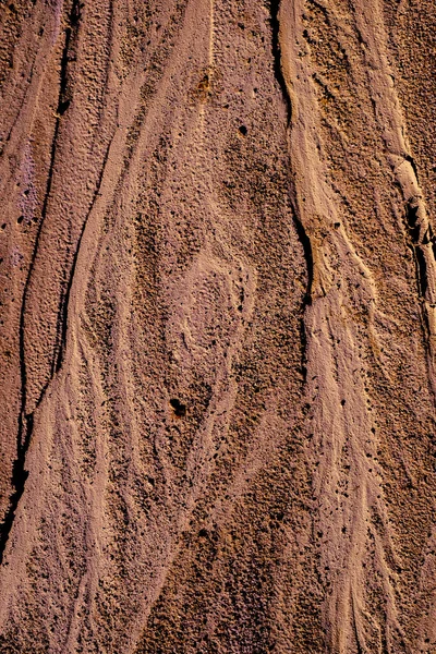 Αφηρημένη Υφή Άμμου Στο Ορυχείο Καολίνης — Φωτογραφία Αρχείου