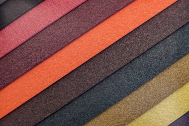 Çok renkli kağıt arkaplan üstü görünümü