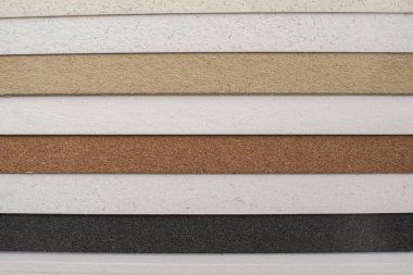 Çok renkli kağıt arkaplan üstü görünümü