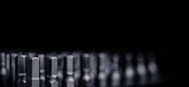 Vidalar için bit kümesi