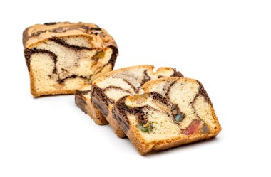 Romanya 'da kakao, Türk lokumu ve kuru üzümlü kek dilimleri