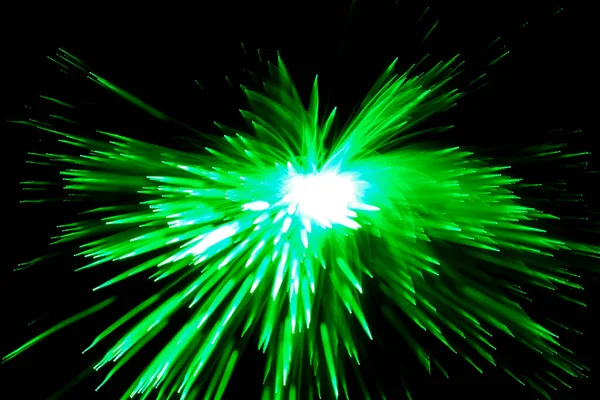 光纤光爆炸效应 运动模糊 — 图库照片