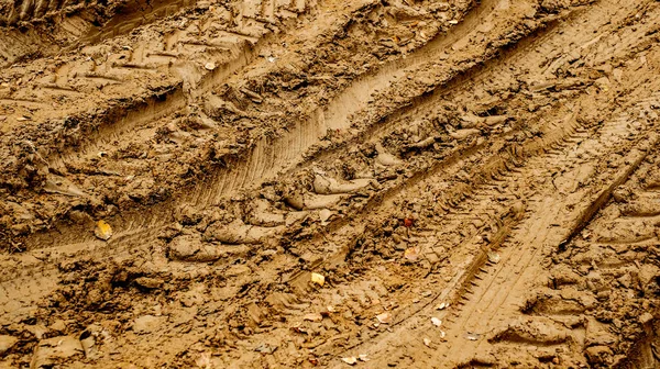 Traços Carros Lama — Fotografia de Stock