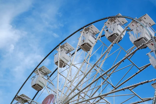 Blick Auf Das Riesenrad Blauen Himmel — Stockfoto