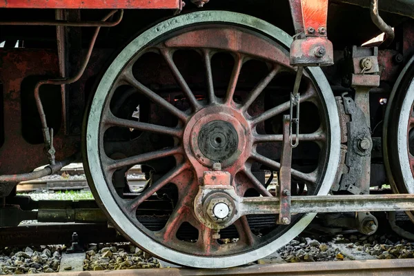 Ruse City Bulgária Outubro 2017 Velhas Locomotivas Vagões Retrô Desutilizados — Fotografia de Stock