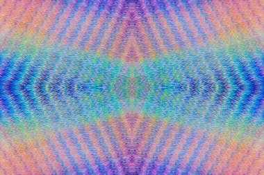 Yanardöner yüzey büyüleyici bir desen sergiliyor. Küçük, parıldayan noktalar, organik desenler. Doku biraz yükselmiş görünüyor, hem soyut hem de canlı bir dalgalanma etkisi yaratıyor.