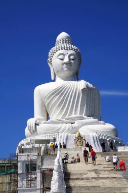 Phuket Tayland 01 Ocak 2019 Büyük Beyaz Buda Phuket Tayland