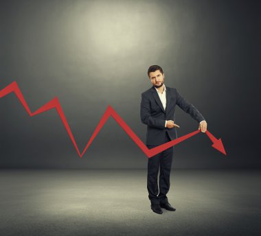 Broker holding grafik