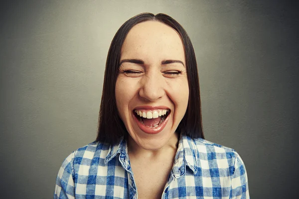 Portrait of happy woman — Stock Photo, Image