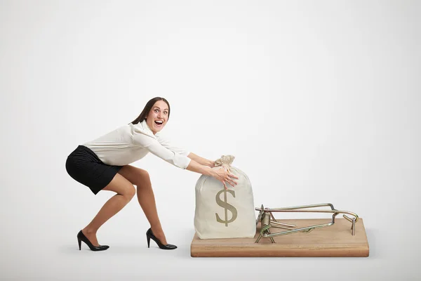 Woman in formal wear — Stock Photo, Image