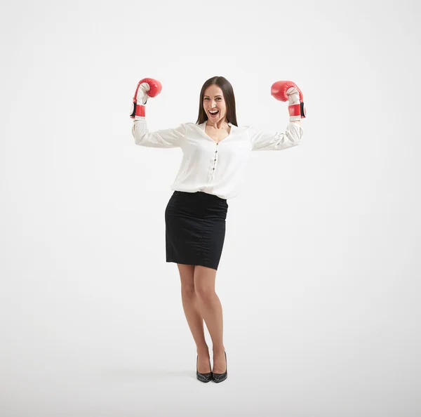 Mujer de negocios sonriente —  Fotos de Stock