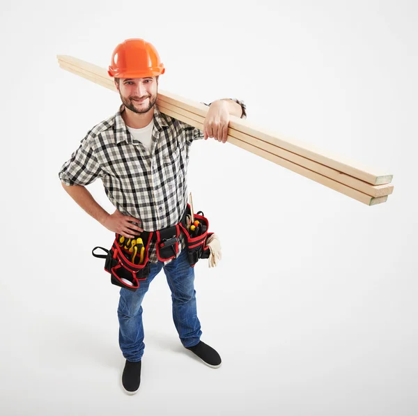 Builder in uniform — Stock Photo, Image